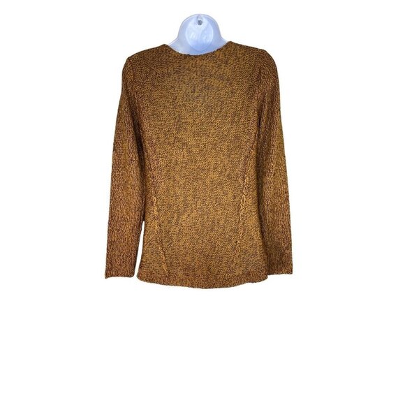 RDI Womens Chunky Cable Knit V-neck Pullover Sweater Size XS - Picture 3 of 7